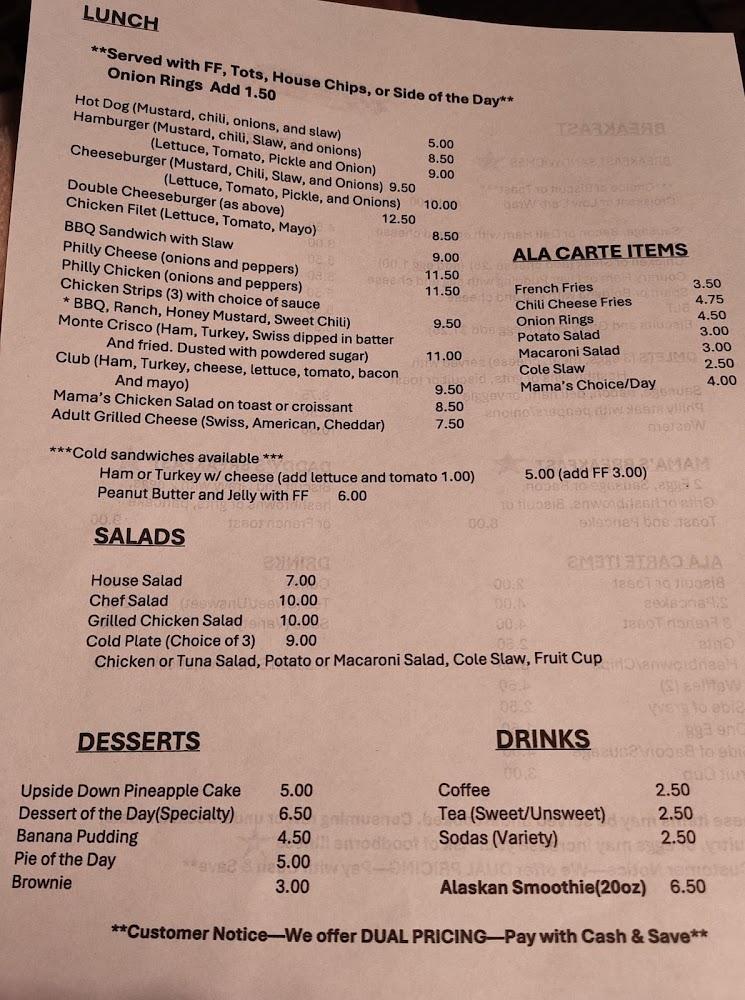 Mama's Place Menu image 4